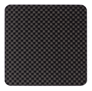 SAMPLE - Plain Weave Carbon Fiber - Elevated Materials