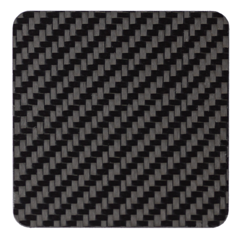 Carbon Fiber Sheet Twill Weave Thick X Elevated Materials